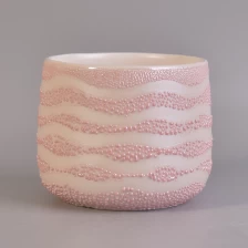 China 450ml pusingan ceramic bekas lilin borong pengilang