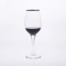 China 452ml mundgeblasenem Glas Rotwein Hersteller