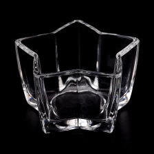 porcelana Candeladores de vidrio votivo de diseño de 5 estrellas fabricante