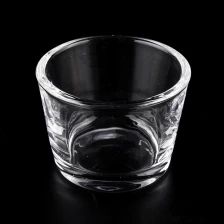 Chine Pots de bougie votifs en verre en forme de V haut blanc de 50 ml fabricant