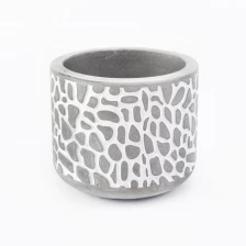China 6oz concrete candle holders manufacturer