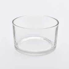 Cina 6oz wide glass container candle holders produttore