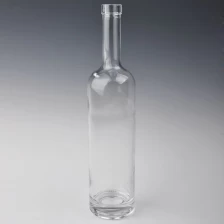 China 750ml jelas kaca botol vodka pengilang