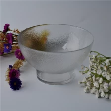 Chiny 782ml Replacement Clear Glass Bowl for Candle Making with Stand or Pedestal producent