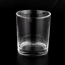 Cina 8oz 10oz empty glass candle vessels clear jars supplier produttore