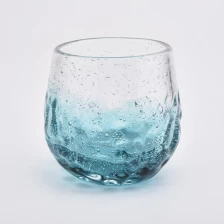 China 8 oz luxo vidro votiva frascos de vidro suporte de vidro para decoração de casa de cera de soja fabricante