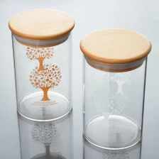 Cina 300ml vaso di vetro di caramelle 930ml 600nl con coperchio produttore