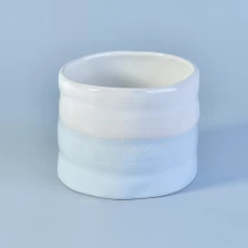 中国 9oz手绘陶瓷蜡烛罐为家庭装饰 制造商
