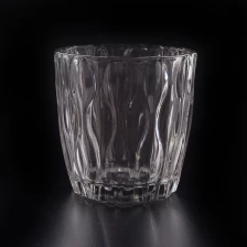 Chine Meilleur vendeur 10oz bougeoir en verre transparent fabricant