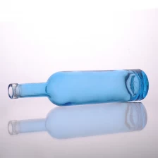 porcelana Botella de cristal de vino azul del mejor vendedor 500ml al por mayor fabricante
