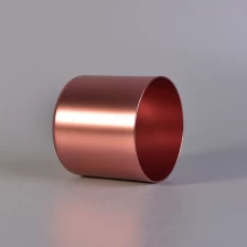 China Best seller custom color 10oz metal cylinder candle holder wholesale manufacturer