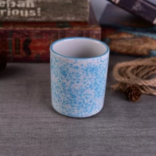 China Casa mais vendida usado frasco de cerâmica vela para vela votiva fabricante