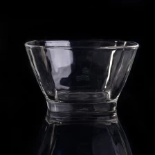 China Big clear glass candle holder wholesale manufacturer