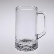 China Big volume glass beer mug manufacturer