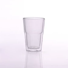 porcelana Borosilicato Doble acristalado vaso con 360 ml fabricante