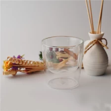 Chiny Borosilicate Double Wall Pyrex Drinking Glass producent