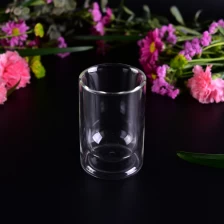 porcelana Vidrio de beber de la taza de té del vidrio de la pared doble de Borosilicate fabricante
