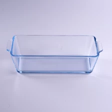 porcelana Borosilicate placa de vidrio cuadrado grande para la comida fabricante