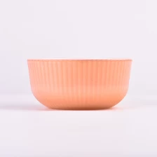 Chine Bowl Shape Glass Coughle Conteneur Grands bocaux de bougie pour fabriquer des bougies fabricant