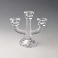 China Candelabra Glass Candle Holder manufacturer