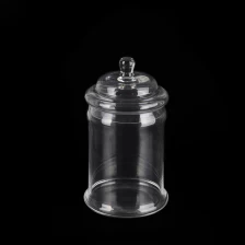 porcelana Frasco de vidrio con tapa de la vela fabricante