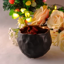 porcelana Porta velas de cerámica con recubrimiento de oro fabricante