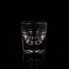 China Barato alta qualidade Drinkware velha moda clara uísque copo de vidro estoque água copo para beber macio fabricante