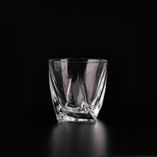 China China Manufacture Thick Irregular Bottom Whiskey Glass Cup manufacturer