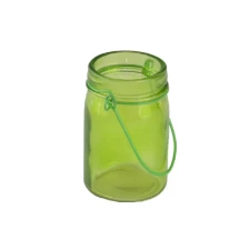 China Church decoration glass candle container manufacturer
