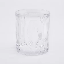 China Clear Glass Cylinder Candle Jars Home Decoration manufacturer