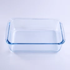 中国 澄んだ青い四角形パイレックス ガラスの充電器 メーカー