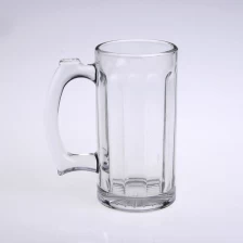 中国 透明玻璃平底啤酒杯 制造商