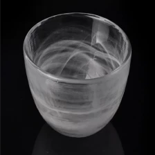 China Cloud Design Home Decor Votive Bowl Cloud Glass Candle Holder manufacturer