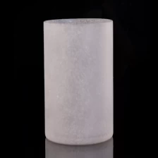 China Coarse feeling luxury glass candle jar wholesale home decoration manufacturer