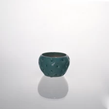 China Esmalte de cor velas de cerâmica titular artware fabricante