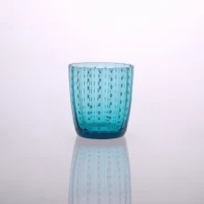 China Colored cased glass candle holder manufacturer