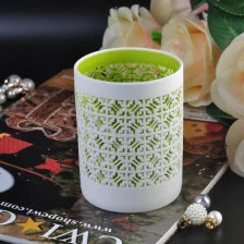 China Colorful hollow out design tealight holder manufacturer