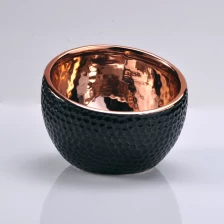 porcelana tazón de cerámica de cobre para la vela fabricante