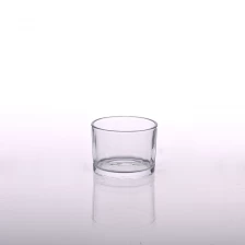 China Crystal clear cylinder candle glass manufacturer