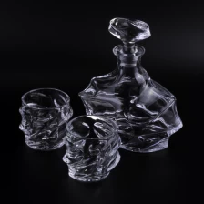 Chine Ensemble carafe à whisky en verre cristal avec sécurité dans le lave-vaisselle fabricant