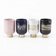 China Custom Ceramic Candle Holders Wholesale manufacturer