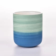 China Benutzerdefinierte einzigartige leere Keramik Kerzengläser Duft Kerze Soja Wachs Jar Kerzen Geschenk Hersteller