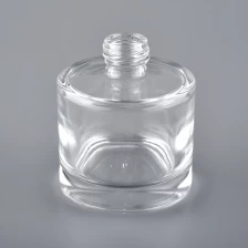 China Custom made empty round perfume glass bottle for personal care manufacturer