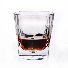 China Custom whisky glass with square bottom manufacturer