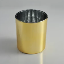 China Customized Gold Glass Candle Holders manufacturer