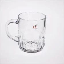 China Daily used glass beer mug manufacturer