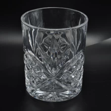 China Delicate home glass candle holder glass cup for drinking manufacturer