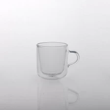 Китай Двойная стеклянная чашка для кофе производителя