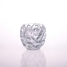 China Suporte de vela votiva de vidro elegante para docoration em casa fabricante