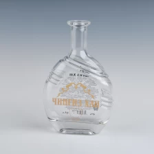 China Engraving XO glass bottle manufacturer